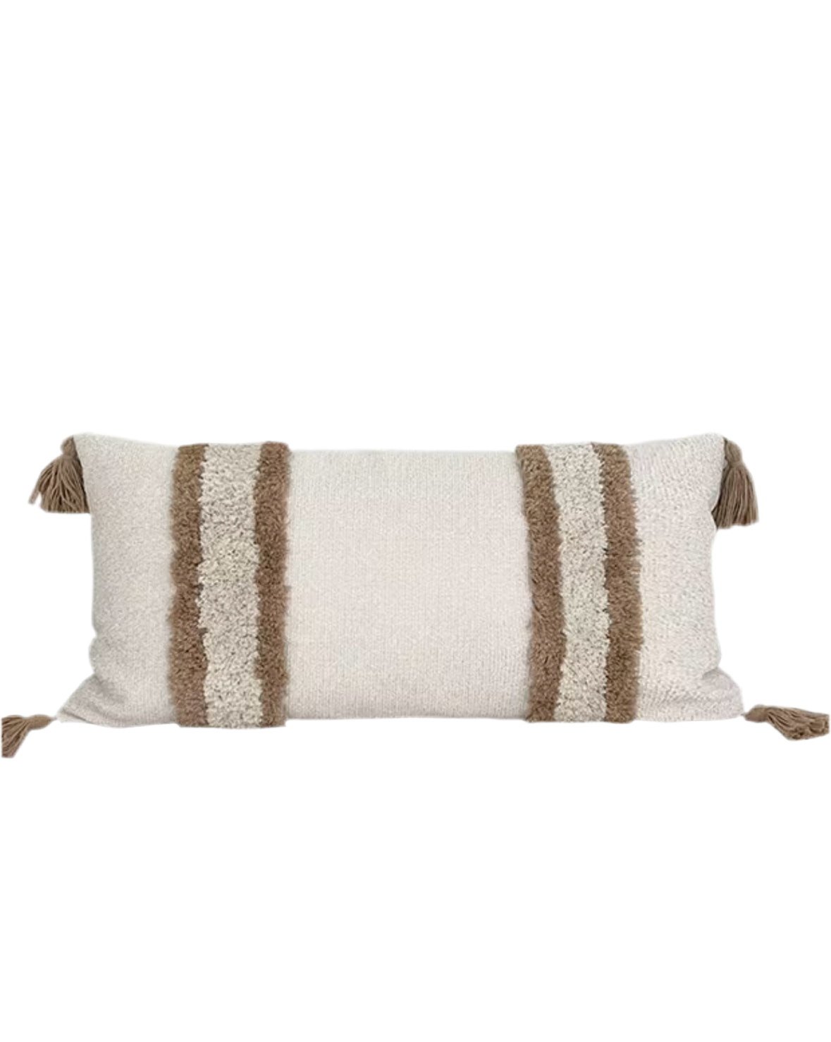 Eden – Farmhouse Tassel Lumbar Cushion Cover