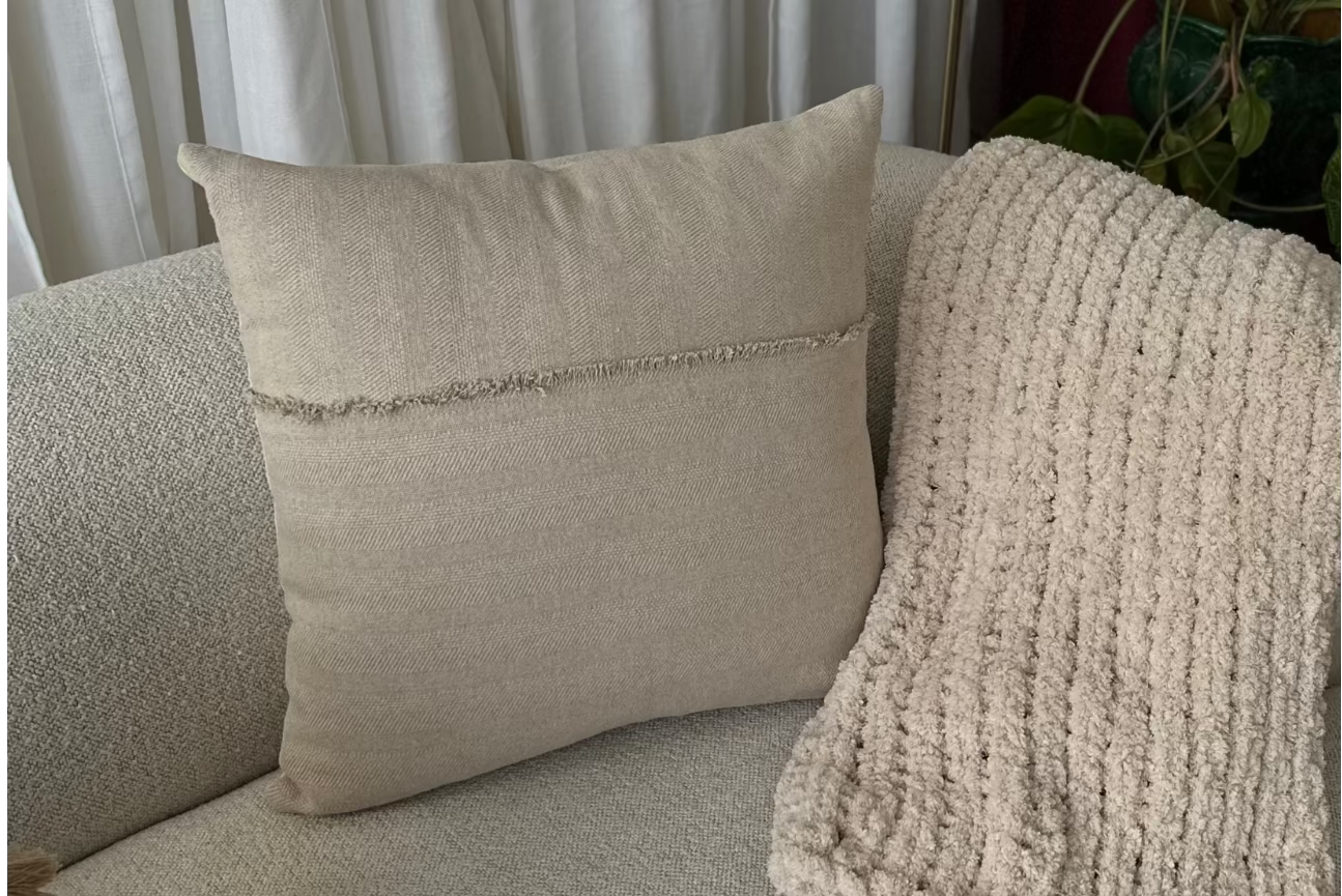 Wabi – Textured Jacquard Linen Cushion Cover