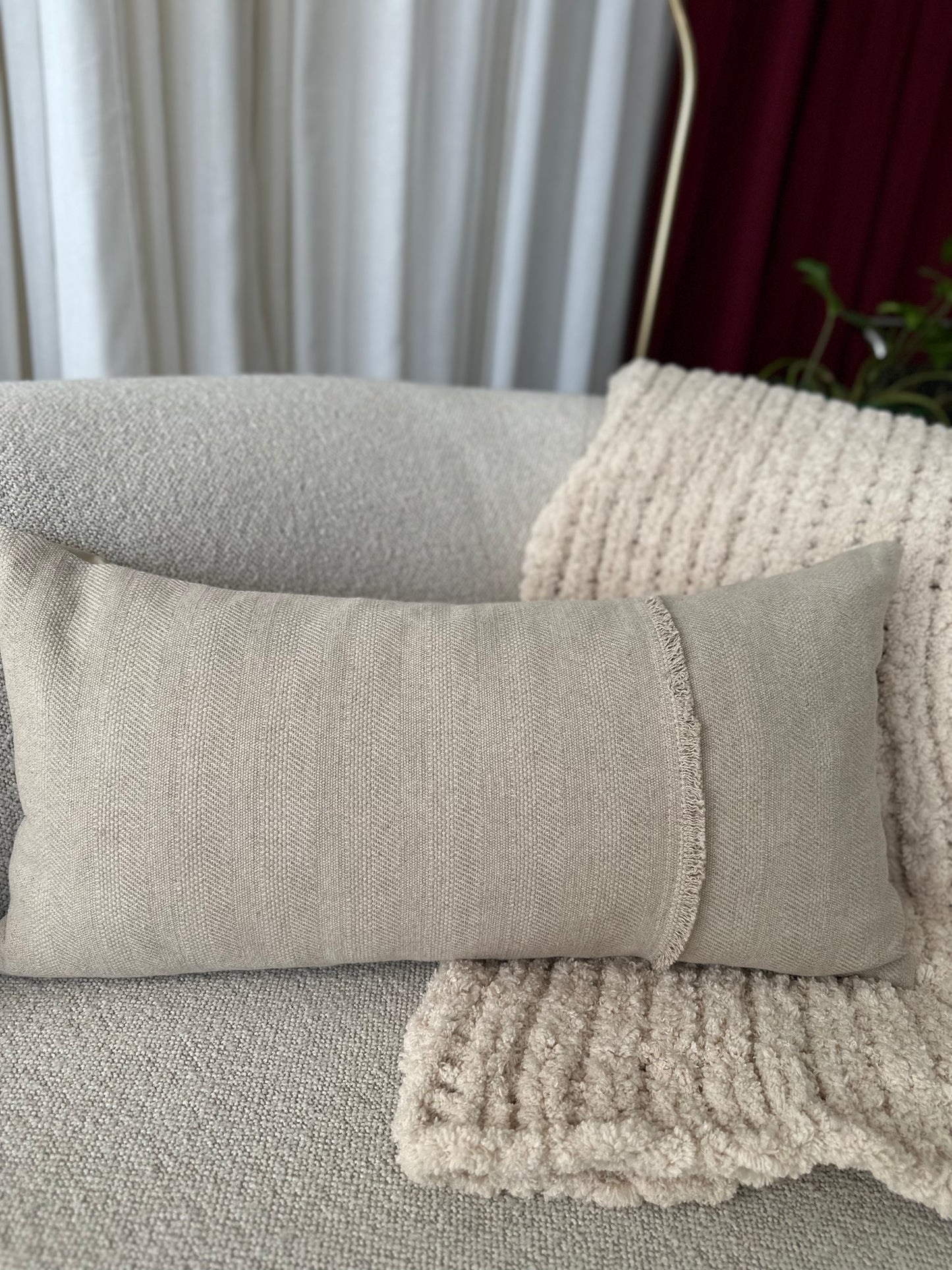 Lennox – Luxe Twill Lumbar Cushion Cover