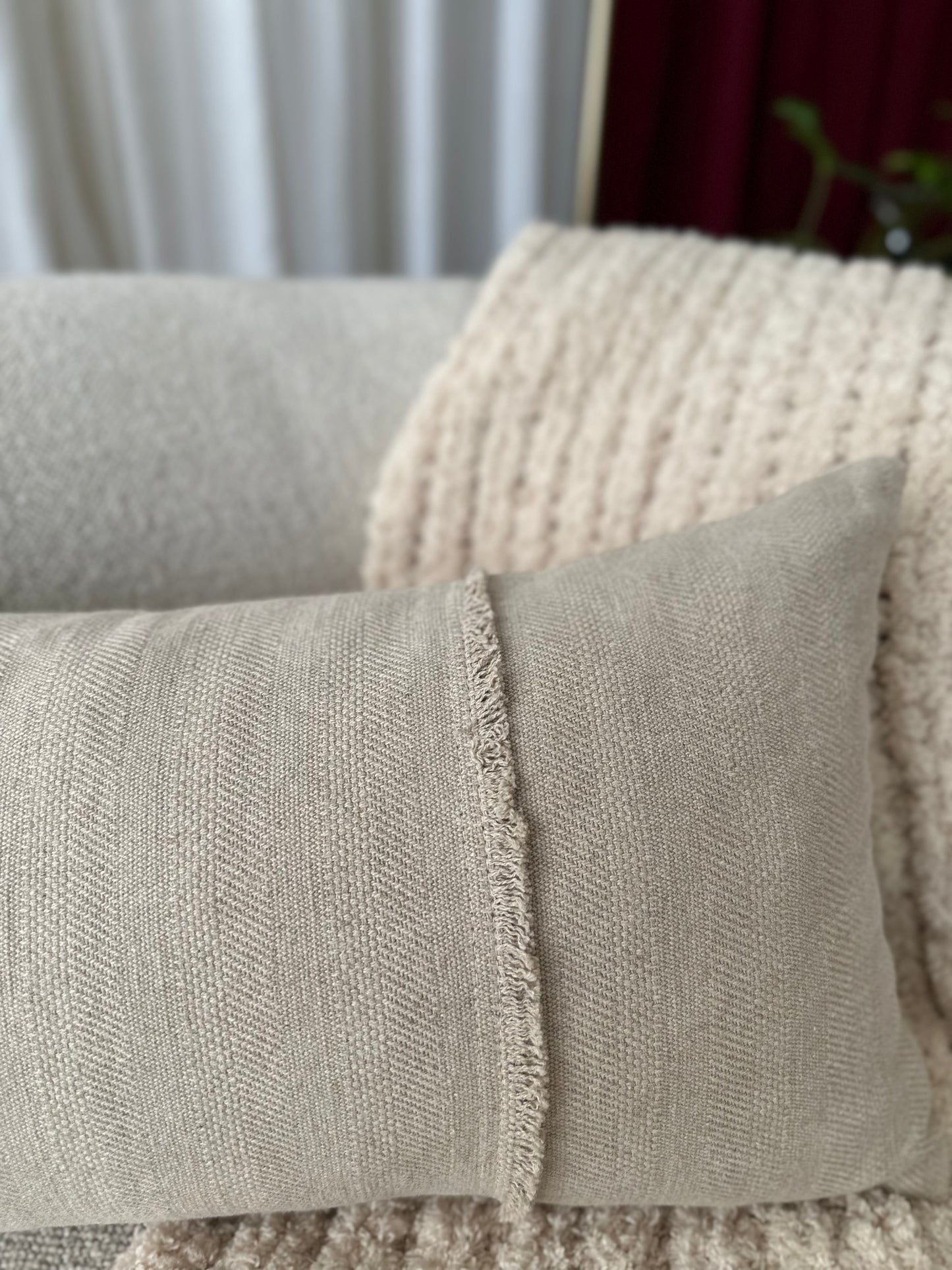 Lennox – Luxe Twill Lumbar Cushion Cover