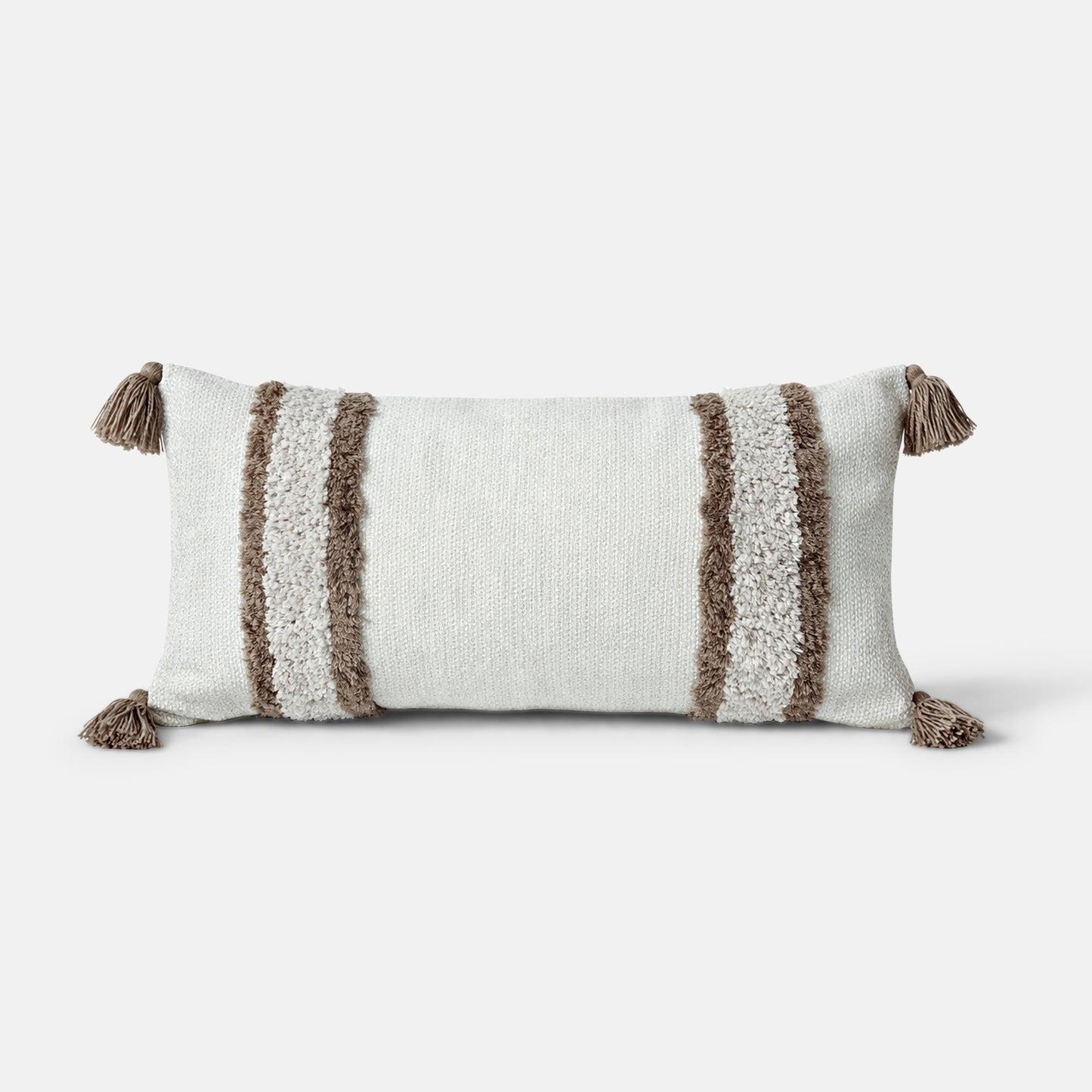 Eden – Farmhouse Tassel Lumbar Cushion Cover