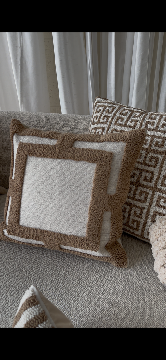 Maison – French Decorative Embroidered Cushion Cover